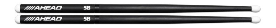 AHEAD Drumsticks - 5B (LT) "Light Rock" 16.00" (58 grams) .595" Diameter, .030" Wall Thickness