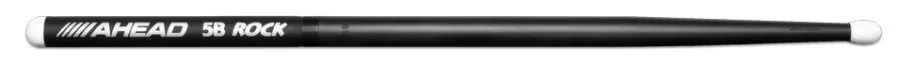 AHEAD Drumsticks - 5B Rock (ST) 16.00" (65 grams) .595" Diamter, .035" Wall Thickness