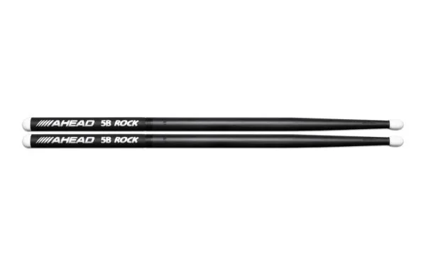 AHEAD Drumsticks - 5B Rock (ST) 16.00" (65 grams) .595" Diamter, .035" Wall Thickness