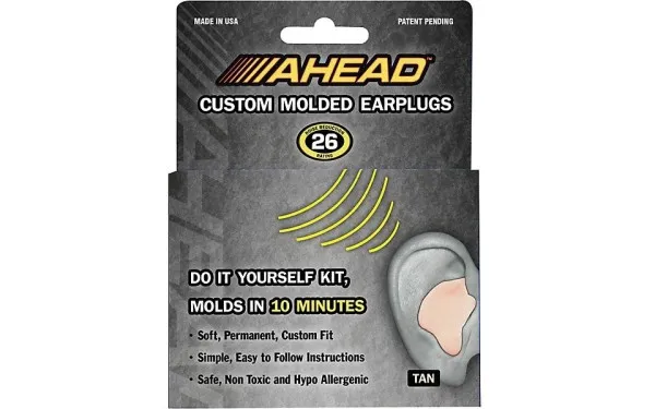 Ahead Acoustic Filter Technology - Ahead Custom Molded Earplugs (Tan)