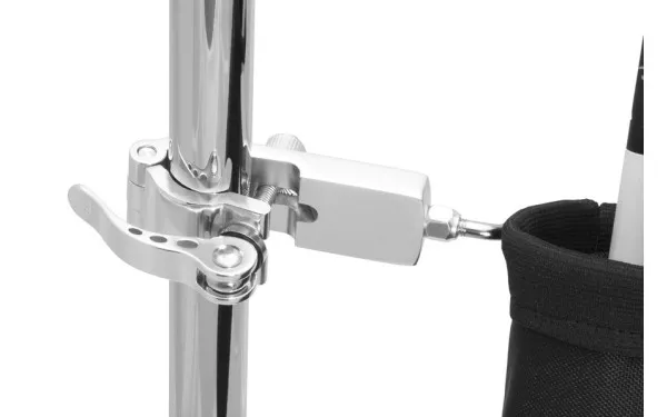 AHEAD Compact Stick Holder, Quick Release Clamp, Ballistic Flat Folding Sack, Fits.625" to 1.0" tubing