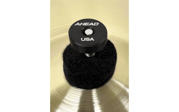 AHEAD Speed Nuts - Speed Nuts Knurled Metal Cymbal Washer 4 Pack -Black