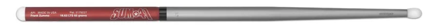 AHEAD Signature Series Drumsticks - Frank Zummo (LTS w/SAT) 16.63" (65 grams)) .595" Diameter, .035" Wall Thickness