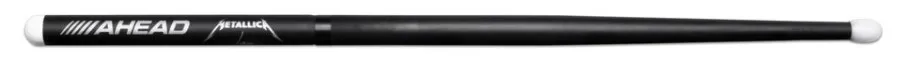 AHEAD Signature Series Drumsticks - Lars Ulrich "METALLICA" (LT) 16.25" (65 grams) .595" Diameter, .035" Wall Thickness