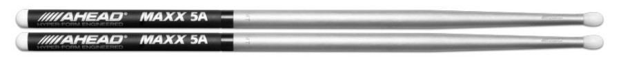 AHEAD Drumsticks - MAXX 5A (MTS) 16.50" (57 grams), .540" Diameter, .035" Wall Thickness