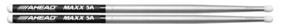 AHEAD Drumsticks - MAXX 5A (MTS) 16.50" (57 grams), .540" Diameter, .035" Wall Thickness