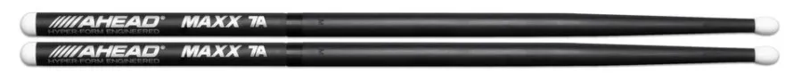 AHEAD Drumsticks - MAXX 7A (MT)  17.00" (58 Grams) .540" Diameter, .030 Wall Thickness