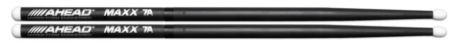AHEAD Drumsticks - MAXX 7A (MT)  17.00" (58 Grams) .540" Diameter, .030 Wall Thickness