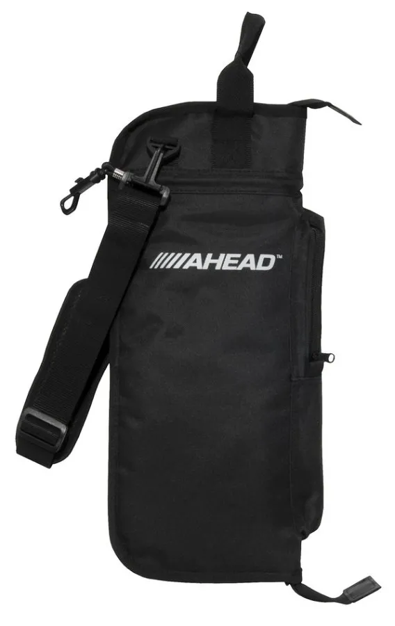 AHEAD DELUXE Stick Case (Black with Black Trim, Plush Velvet Interior)