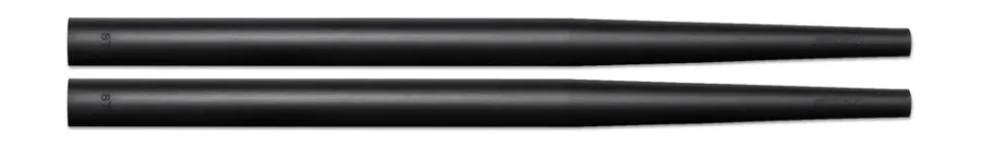 AHEAD Covers & Grip Tape - Short Taper Covers Pair (Black)