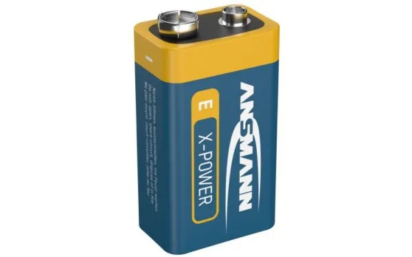 Ansmann 6LR61 X-Power, Алкална батерия 9V