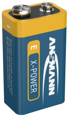 Ansmann 6LR61 X-Power, Алкална батерия 9V