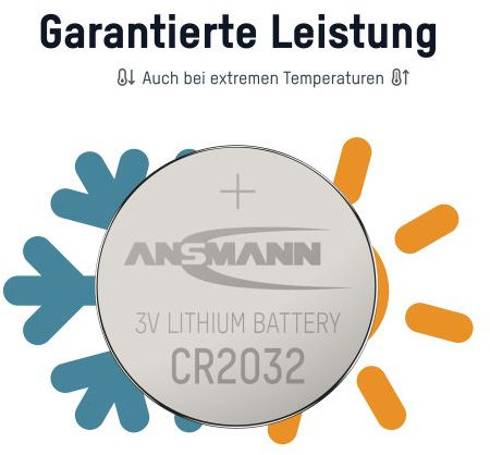 Ansmann Литиева батерия тип CR2032