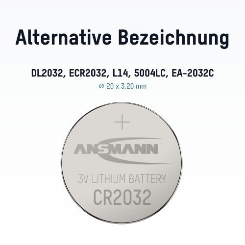 Ansmann Литиева батерия тип CR2032