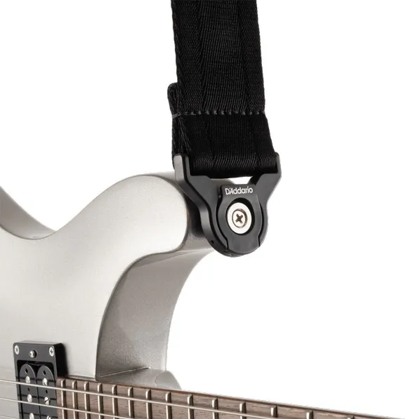 Daddario Auto Lock Nylon Guitar Strap - 50mm Black