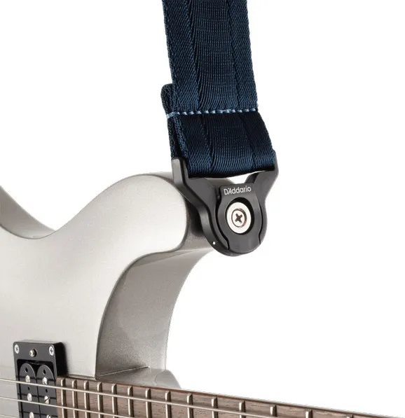 Daddario Auto Lock Nylon Guitar Strap - 50mm Midnight