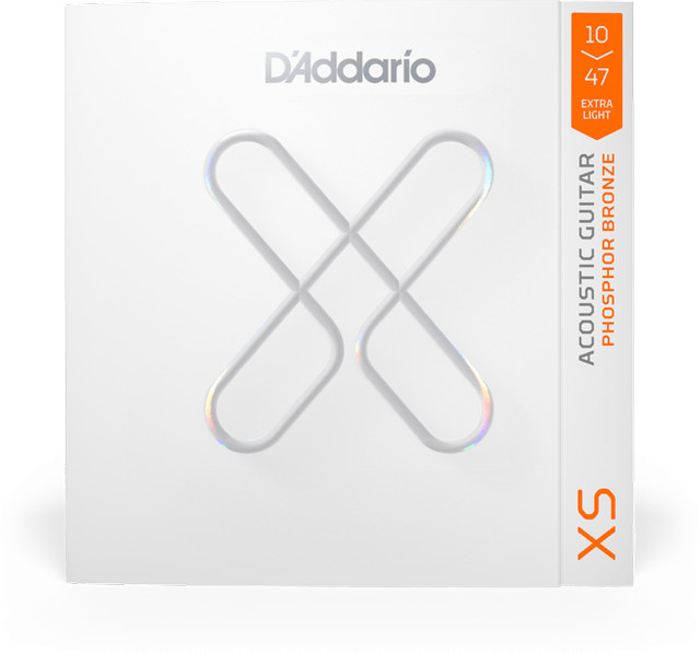 Daddario XSAPB1047, Струни за акустична китара 10-47, Phosphor Bronze