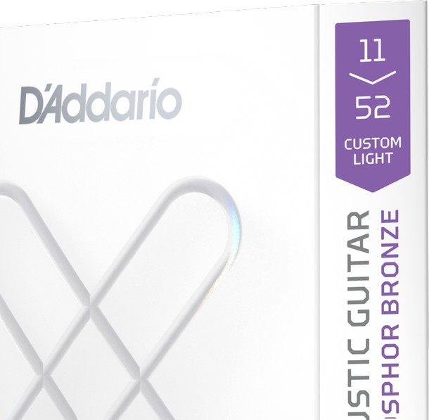 Daddario XSAPB1152, Струни за акустична китара 11-52, Phosphor Bronze