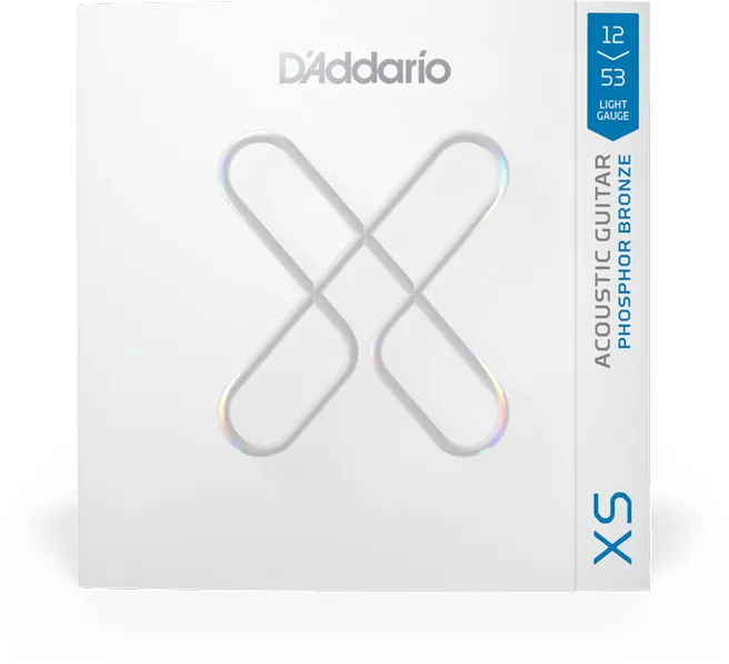 Daddario XSAPB1253, Струни за акустична китара 12-53, Phosphor Bronze