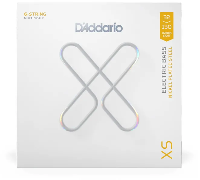 Daddario XSB32130MS, Струни за бас китара 32-130 - 6 струнна