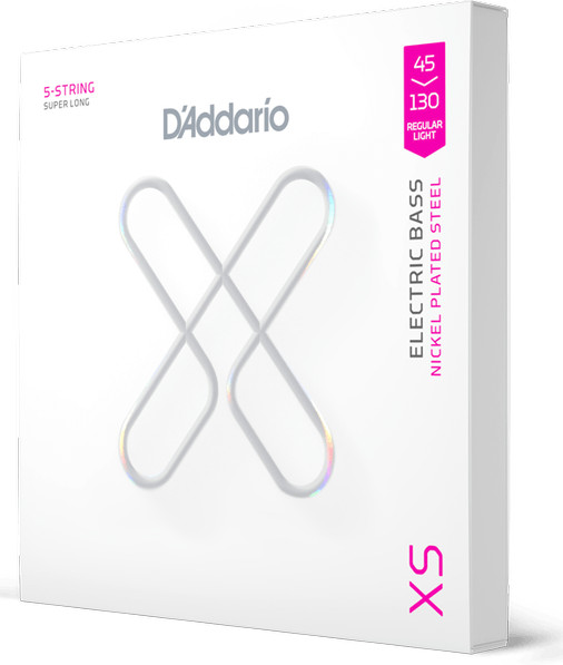 Daddario XSB45130SL, Струни за бас китара 45-130 - 5 струнна
