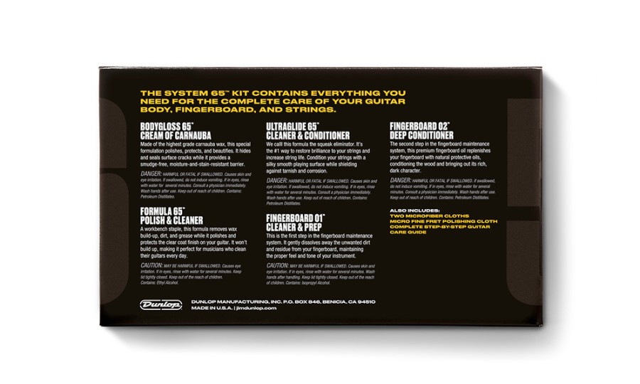 Dunlop System 65 Guitar Maintenance Kit