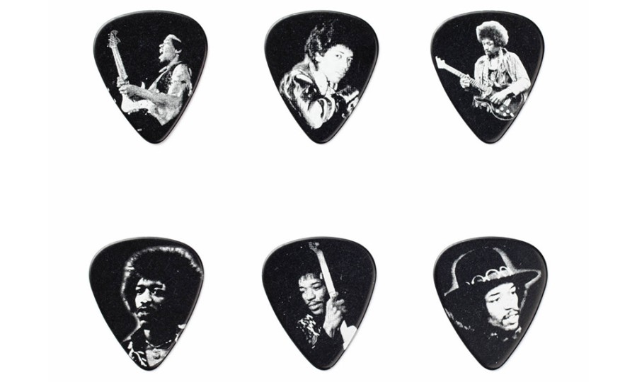 Dunlop Jimi Hendrix Silver Portrait II