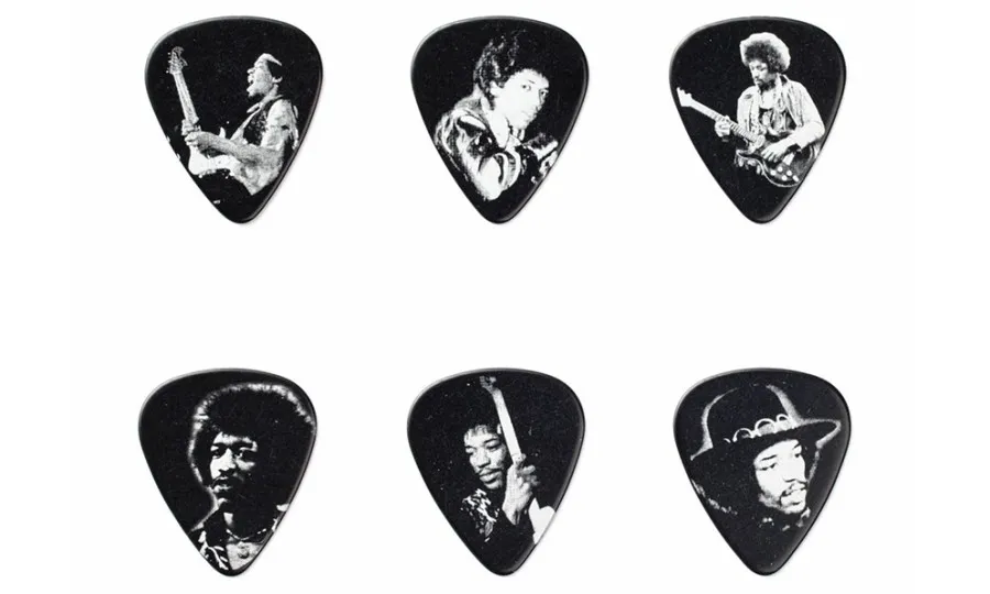 Dunlop Jimi Hendrix Silver Portrait II