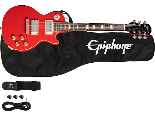 Epiphone Power Players Leas Paul Lava Red