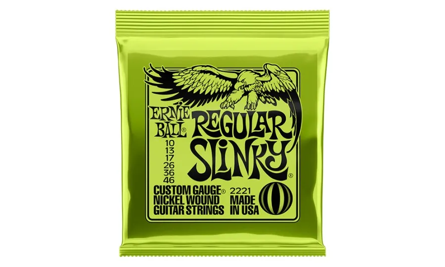 Ernie Ball 2221 Regular Slinky, Струни за електрическа китара 10-46