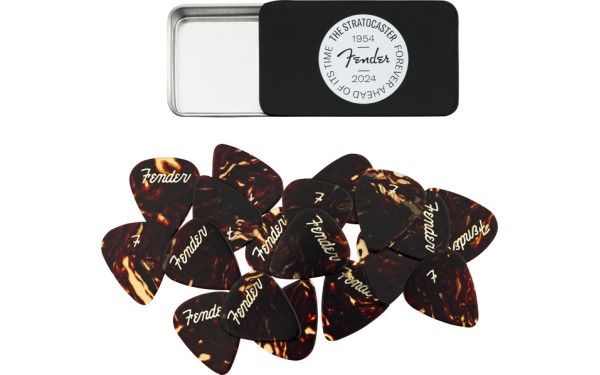 Fender 70th Anniversary Pick Tin, 12 Pack