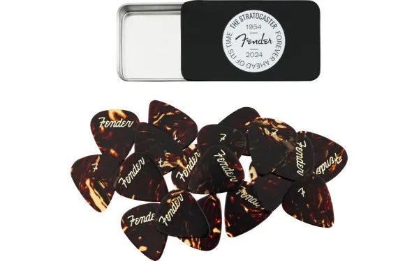 Fender 70th Anniversary Pick Tin, 12 Pack