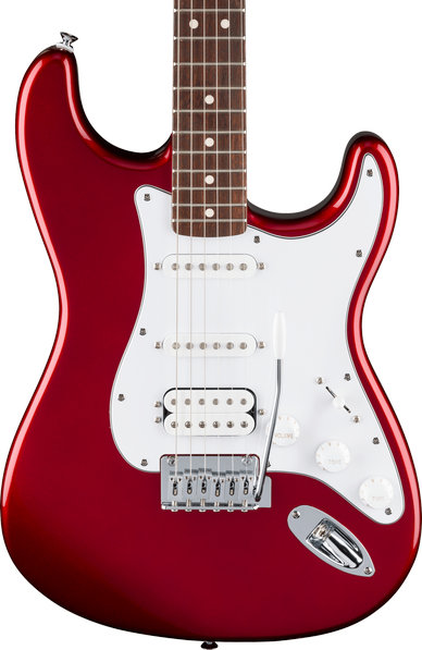 Fender Standart Stratocaster® HSS, Laurel Fingerboard, White Pickguard, Candy Cola