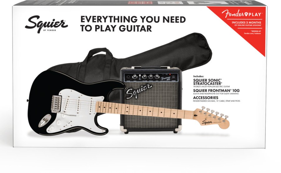 Squier Sonic Stratocaster Pack BK