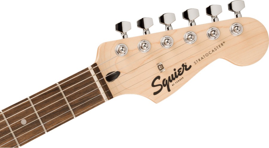 Squier by Fender Sonic Stratocaster, Laurel Fingerboard, White Pickguard, Sienna Sunburst