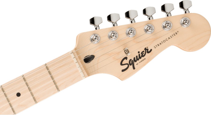 Squier by Fender Sonic Stratocaster HSS, Maple Fingerboard, Black Pickguard, Midnight Blue