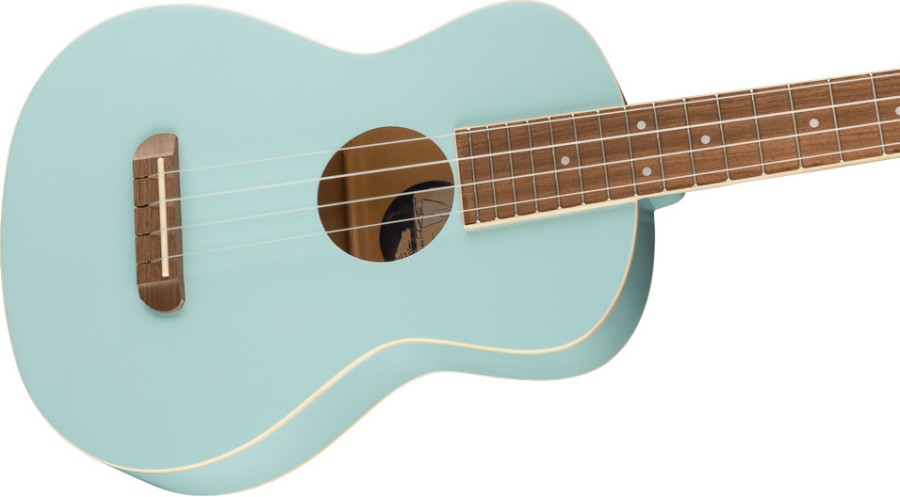 Fender Avalon Tenor UKE, Walnut Fingerboard, Daphne Blue