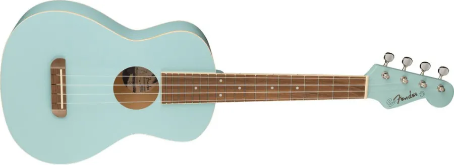 Fender Avalon Tenor UKE, Walnut Fingerboard, Daphne Blue