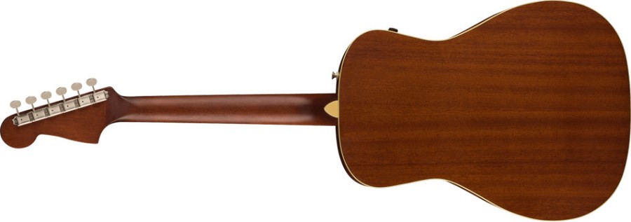 Fender Malibu Player, Walnut Fingerboard, Tortoiseshell Pickguard, Olympic White
