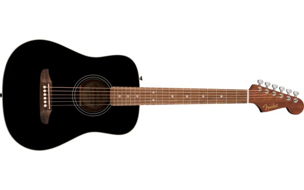 Fender California Standard Redondo™ Mini with Bag, Spruce Top, Black