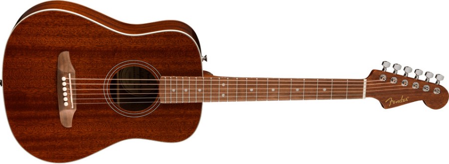 Fender California Standard Redondo™ Mini with Bag, Sapele Top, Natural Sapele