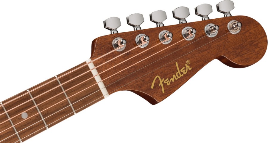 Fender California Standard Redondo™ Mini with Bag, Sapele Top, Natural Sapele