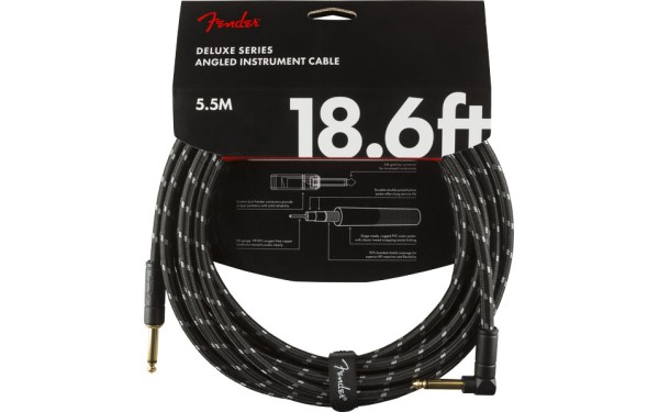 Fender Deluxe Black Tweed, 6.3mm/6.3mm, 5.5m