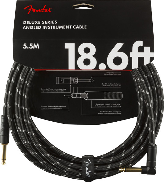 Fender Deluxe Black Tweed, 6.3mm/6.3mm, 5.5m