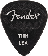 Fender 351 WAVELENGTH Thin Black, 6 Pack