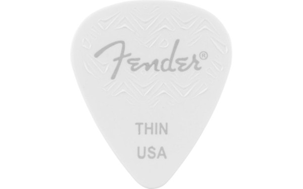 Fender Wavelength™ Celluloid Picks, 351 Shape, 6 Pack