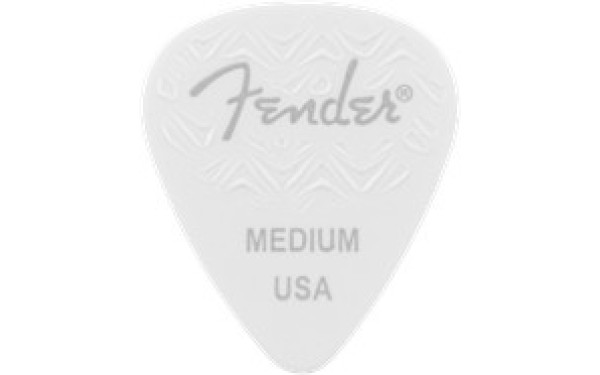 Fender 351 WAVELENGTH Medium White, 6 Pack