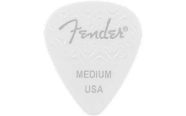 Fender 351 WAVELENGTH Medium White, 6 Pack