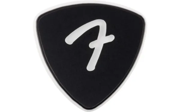 Fender F Grip 346 Picks, 1.5mm, Black, 3 Pack