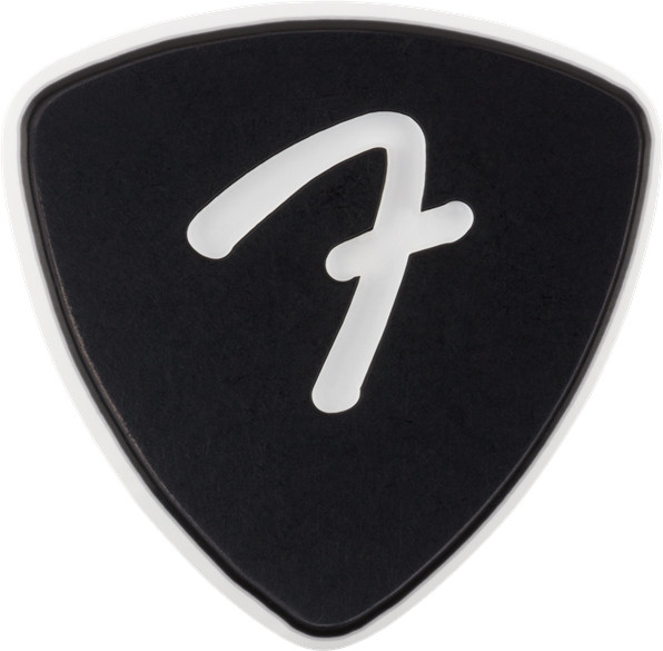 Fender F Grip 346 Picks, 1.5mm, Black, 3 Pack